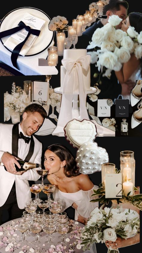 Candle Light Wedding, Elegant Wedding Themes, Black And White Wedding Theme, Old Hollywood Wedding, Nye Wedding, Library Wedding, White Wedding Theme, Hollywood Wedding, Light Wedding