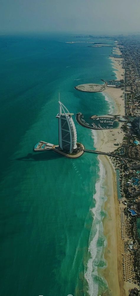 Skyview Birdseye View Burj Al Arab Hotel Dubai UAE Tourism Industry Architecture Best Example Uae Background, Uae Wallpaper, Burj Al Arab, Wallpaper Wallpaper, Wallpaper Pc, Dubai Uae, Aesthetic Wallpapers, Travel Destinations, Dubai