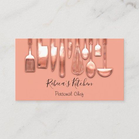 Cooking Personal Chef Restaurant Coral Catering Business Card Chef Business Cards, Personal Chef Business, Catering Business Cards, Chef Restaurant, Business Cards Layout, Catering Business, Personal Chef, Business Card, Business Cards