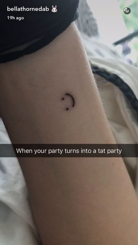 Coolest Tattoo, Stitch 626, Emoji Tattoo, Small Symbol Tattoos, Small Rib Tattoos, Small Foot Tattoos, Small Sister Tattoos, Small Tattoo Placement, Tattoo Placements