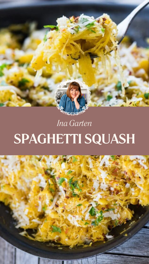 Ina Garten Spaghetti Squash Love And Lemons Spaghetti Squash, Spaghetti Squash Broccoli Recipes, Savory Spaghetti Squash, Peanut Squash Recipes, Seasoned Spaghetti Squash, Spaghetti Squash Zucchini Recipes, Garlic Spaghetti Squash Recipes, Non Dairy Spaghetti Squash Recipes, Spaghetti Squash Crock Pot Recipes