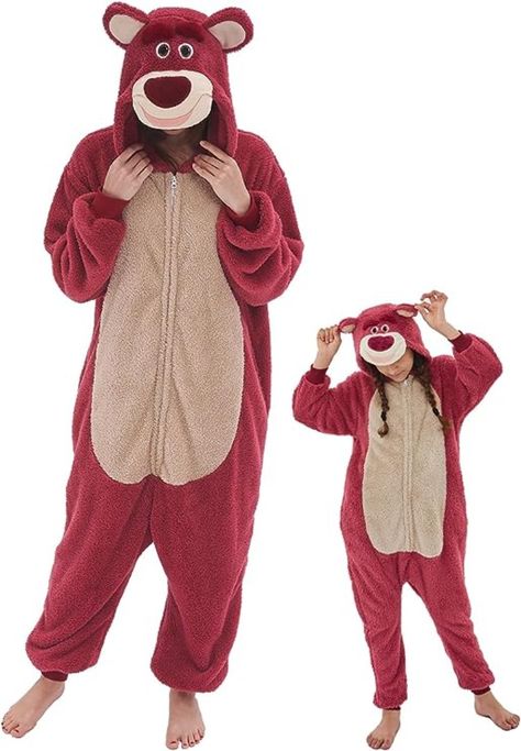 All Halloween Costumes Onesies, Onesie Aesthetic, Teddy Bear Onesie, One Piece Costume, Stitch Costume, Adult Onesie Pajamas, Pajama Costume, Onesie Costumes, Animal Onesie