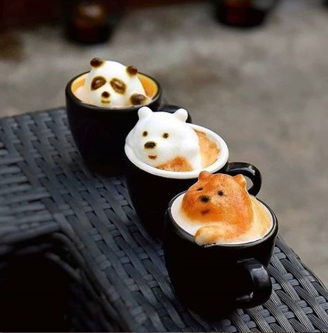 Coffee Content, Coffee Latte Art, Pretty Coffee, Kawaii Cooking, Coffee Barista, Single Serve Coffee Makers, Coffee Drink Recipes, Coffee Tasting, Fun Baking Recipes