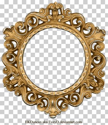 Mirror Illustration, Oval Picture Frames, Silhouette Frames, Baroque Frames, Antique Picture Frames, Vintage Borders, Traditional Frames, Antique Pictures, Frame Png