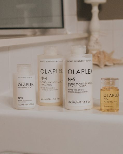 Olaplex Hair Routine, Olaplex Routine, Olaplex Before And After, Olaplex Products, Goals 2023, Olaplex Shampoo, Heat Damaged Hair, Fav Products, Curl Pattern