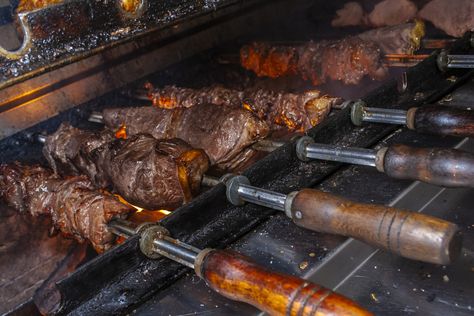 Master Brazilian Churrasco: Expert Grilling Techniques 2 Brazilian Churrasco, Grill Rack, Meat Seasoning, Cassava Flour, Seared Steak, Cheese Bread, Beef Ribs, Meat Cuts, Grilled Meat