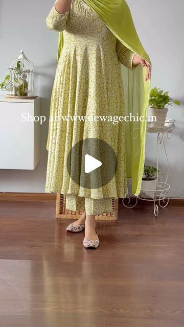 New Age Chic ™️ on Instagram: "₹1699/- Midori Anarkali suit set Fabric crinkle Rayon (feels like cotton) Sizes XS to XL (plus sizes available)" Plus Size Anarkali Suits, Anarkali Suit, Anarkali Suits, Punjabi Suits, Suit Set, New Age, Anarkali, Feel Like, Plus Size