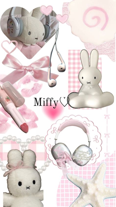 Soft aesthetic coquette ribbon y2k miffy vibes wallpaper Miffy Wallpaper, Coquette Ribbon, Pink Wallpaper Ipad, Y2k Girls, Vibes Wallpaper, Aesthetic Coquette, Soft Aesthetic, Iphone Wallpaper Photos, Iphone Layout