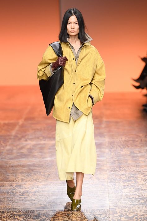 Fall 2024, Bottega Veneta, Ready To Wear, Yellow