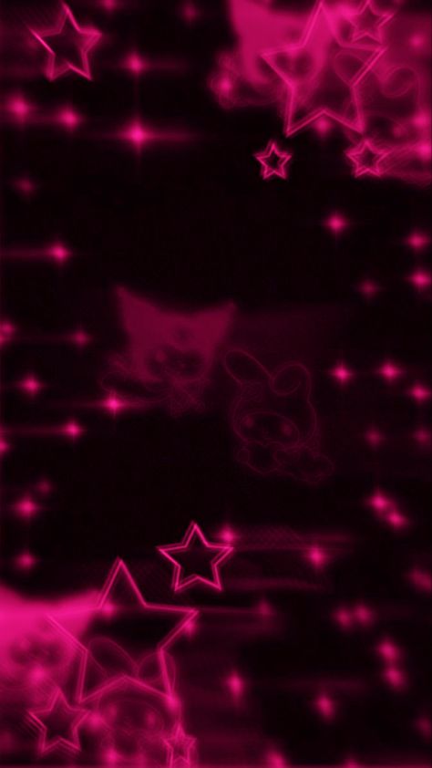 Pink Emo Wallpaper, Pink And Black Wallpaper, Hot Pink Background, Hot Pink Wallpaper, Pink Grunge, Retro Wallpaper Iphone, Emo Wallpaper, Edgy Wallpaper, Hello Kitty Iphone Wallpaper