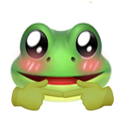 Frog Emoji, Blushing Emoji, Apple Emojis, Emoji Characters, Stuff To Make, Emoticons Emojis, Frog Wallpaper, Frog Pictures, Frog Drawing