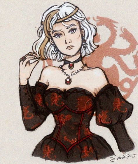 Elaena Targaryen, Aegon Iii, Got Fanart, Asoiaf Fanart, George Rr Martin, Targaryen Art, Dnd Dragons, Asoiaf Art, Lady Art