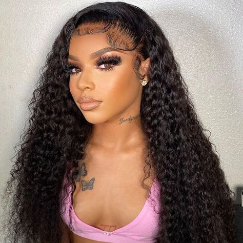 curly lace front wig human hair Curly Lace Frontal, Glueless Wig, Brazilian Remy Hair, Curly Lace Front Wigs, Human Virgin Hair, Lace Hair, Lace Closure Wig, Closure Wig, Hair Quality