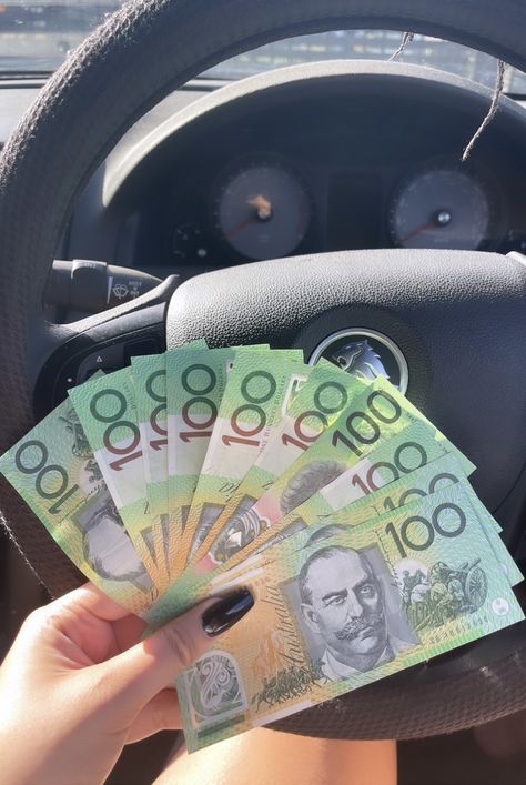 Australian Dollars Money, Australian Dollars Aesthetic, Money Australian Cash, Money Aesthetic Australia, Cash Australian, Australian Money Aesthetic, Australia Money, Money Australia, Stacks Of Money