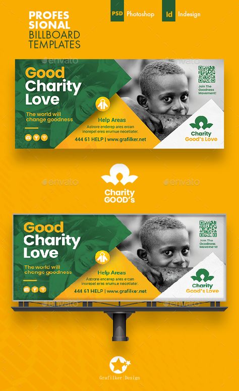 Charity Banner Design, Billboard Graphic Design, X Banner Design Ideas, Billboard Design Ideas Graphics, Event Banner Design Inspiration, Adverts Design, Facebook Cover Design Ideas, Creative Billboard Design, Charity Banner