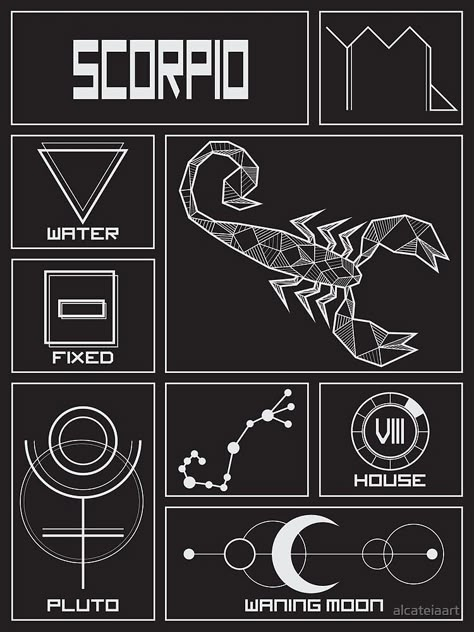 "Scorpio Profile - Zodiac Signs" Art Print by alcateiaart | Redbubble Scorpion Zodiac Sign Tattoo, Zodiac Sign Scorpio Art, Zodiac Signs Scorpio Art, Scorpio Symbol Art, Scorpio Stencil, Scorpio Zodiac Tattoos Symbols, Zodiac Sign Tattoos Scorpio, Zodiac Scorpio Tattoo, Scorpio Tattoo Zodiac