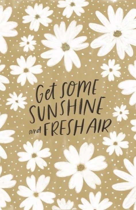 Get some sunshine and fresh air #flowers #sunshine #quotes #words #selflove #selfcare #loveyourself Spring Sunshine Aesthetic, Spring Vibes Quotes, Fresh Air Aesthetic, Fresh Air Quotes, Monthly Manifestation, Gardening Memes, Mood 2024, Widget Quotes, Thursday Thoughts