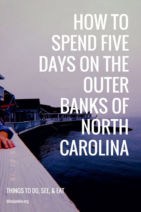 How to Spend Five Days on the Outer Banks of North Carolina - Bliss Junkie Outer Banks North Carolina Vacation, North Carolina Photography, North Caroline, North Carolina Vacations, Obx Vacation, North Carolina Beaches, Usa Destinations, Happy As A Clam, North Carolina Travel