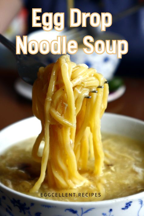 Egg Drop Noodle Soup is the perfect blend of simplicity and flavor. Egg Drop Noodle Soup Egg Drop Noodle Soup recipe | Egg Drop Noodle Soup recipe easy | egg drop chicken noodle soup | ramen noodle egg drop soup | rice noodle egg drop soup | ramen noodle egg drop soup recipe | egg soup | egg soup recipe | egg soup recipe easy \ Egg Drop Ramen, Egg Soup Recipe, Egg Drop Soup Recipe, Soup Comfort, Soup Recipe Easy, Egg Soup, Ramen Egg, Soup Ramen, Healthy Egg Breakfast