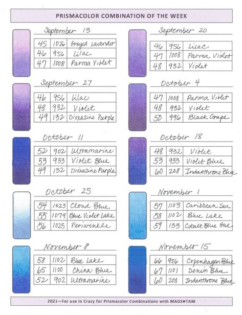 Colored Pencil Lessons, Color Names Chart, Blending Colored Pencils, Color Pencil Illustration, Colored Pencil Tutorial, Color Mixing Chart, Purple Color Palettes, Colored Pencil Artwork, Johanna Basford Coloring Book