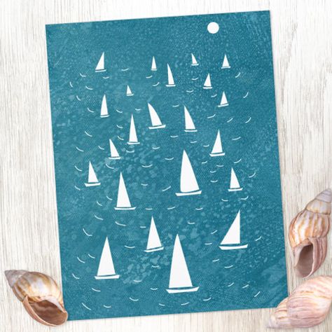 Best Yacht Gift Ideas | Zazzle Sailing Poster, Best Yachts, Boat Illustration, Seascapes Art, Digital Art Graphic Design, Nautical Crafts, Whimsical Animals, Seascape Wall Art, Flowers Abstract