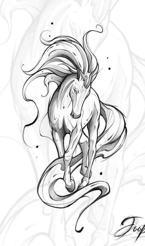 Horse Tattoo Outline, Horse Spirit Tattoo, Horse Tattoo Simple, Back Piece Tattoo Design, Rearing Horse Tattoo, Shadowfax Horse, Pit Bull Tattoo Ideas, Celtic Horse Tattoo, Unicorn Tattoo Designs