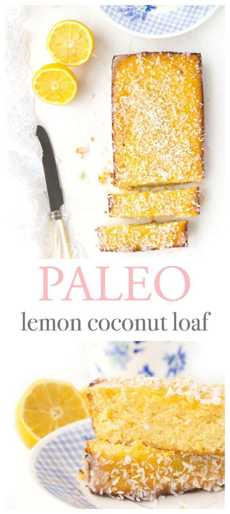 Lemon Coconut Loaf, Coconut Loaf Cake, Coconut Loaf, Paleo Vegetarian, Candida Recipes, Candida Diet Recipes, Coconut Bread, Paleo Bread, Paleo Baking