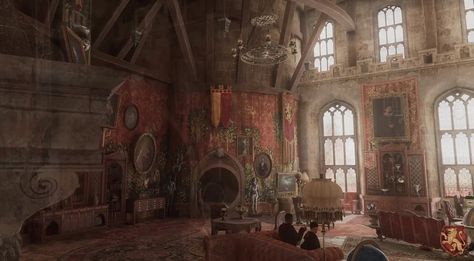 Gryffindor common room | Harry Potter Wiki | Fandom Hogwarts Legacy Gryffindor, Harry Potter Common Room, Gryffindor Dorm, Hogwarts Common Rooms, Hogwarts University, Hogwarts Teachers, Gryffindor Common Room, Harry Potter Wiki, Gryffindor Aesthetic