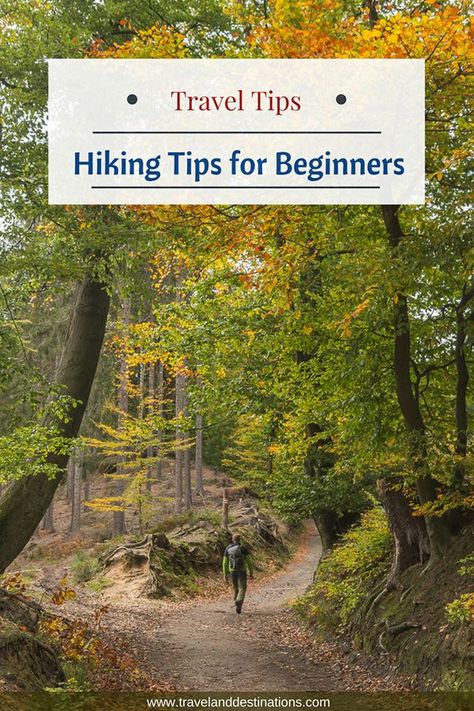 A blog post with hiking tips for beginners, such as things to do to stay safe, how to make your hiking more comfortable and more.    #travel #hiking #outdoors #adventure #explore #adventuresport #nature #hike #walking #traveltips #tips Walking Ideas, Hiking Hacks, Hiking Inspiration, Hiking Supplies, Nature Hike, Hiking Photography, Destination Ideas, Backpacking Tips, Travel Diaries