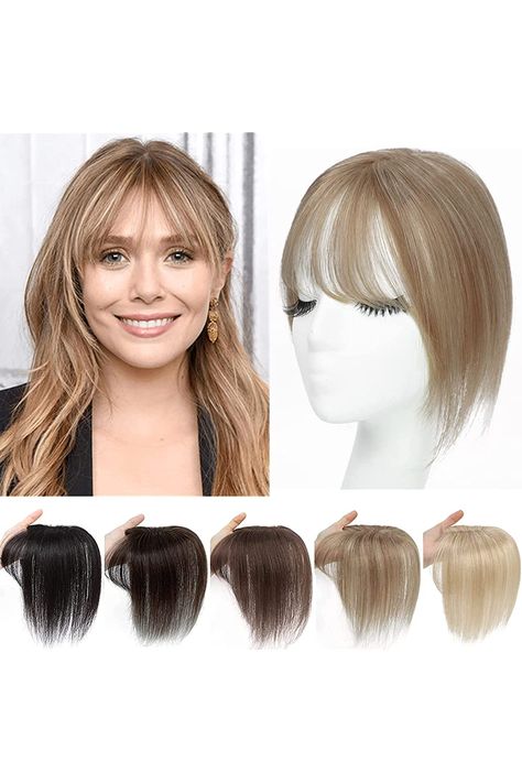 Hair Toppers With Bangs Before And After, Real Hair Toppers For Thinning Hair, Hair Topper With Bangs, Wig Toppers For Women, Hair Toppers Clip In, Human Hair Toppers For Women, Hair Toppers For Thinning Hair For Women, Hair Pieces For Thinning Hair Crowns, Human Hair Toppers For Thinning Hair