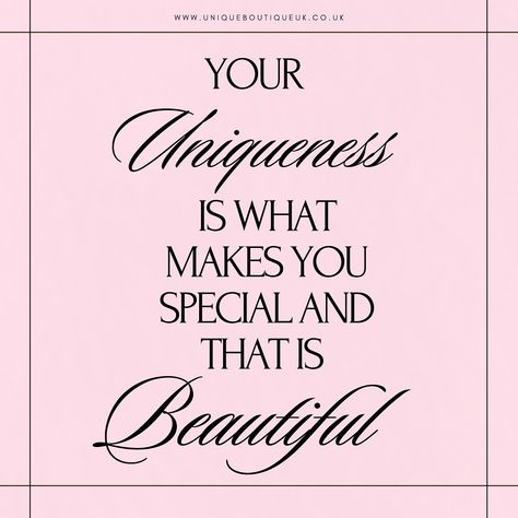 Beautiful quotes for beautiful people 🫵 Stand in your authenticity. Embrace your true identity. It’s those who stand out from the crowd that make the biggest impression. Owning your uniqueness and being yourself brings you confidence and happiness. The freedom to express yourself is a great thing 🥰 Happy Friday everyone 💖 #beautifulquotes #beautifulquote #uniqueboutiqueuk #ubuk #beautycommunity Beautiful Quotes | Beautiful Quote | Unique Boutique UK | UBUK | Beauty Community Ladies Quotes, Beautiful Women Quotes, Being Yourself, Happy Friday Everyone, Beautiful Quote, Quotes Beautiful, True Identity, Background Ideas, Unique Boutique