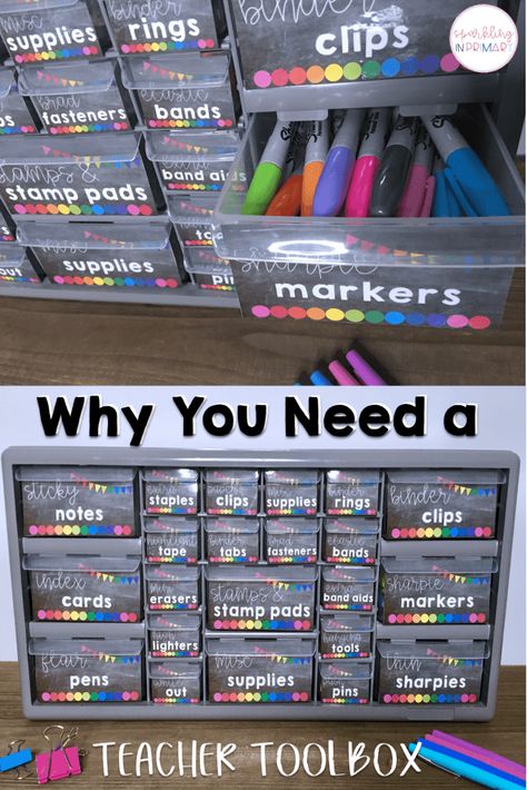 School Art Supply Organization, Teacher Office Organization Ideas, School Storage Ideas, Home School Supplies Organization, School Supply Storage At Home, School Supply Closet Organization, How To Organize School Supplies At Home, Teacher Organizer, Teacher Space Organization