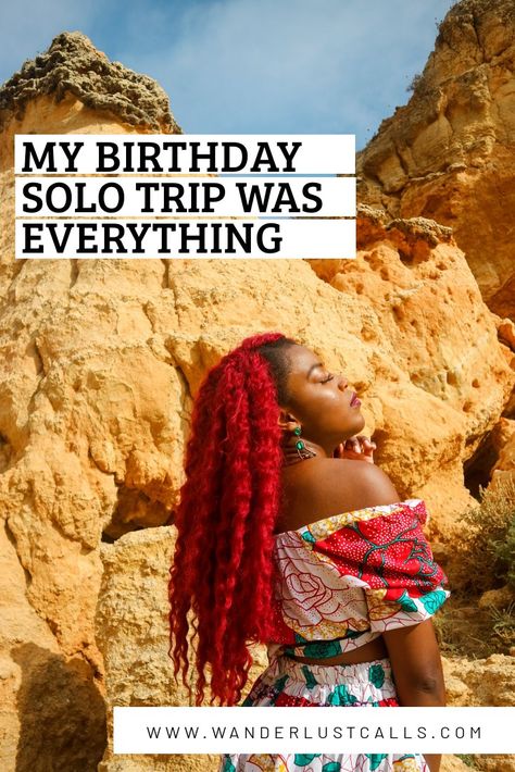 I went on a birthday solo trip and it was everything! Read about my experience in Portugal and find out why you should consider doing a birthday solo trip. Family Travel Hacks, Lifestyle Board, Self Photography, Birthday Travel, Photography Resources, Black Bloggers, Solo Trip, Birthday Trip, 23rd Birthday