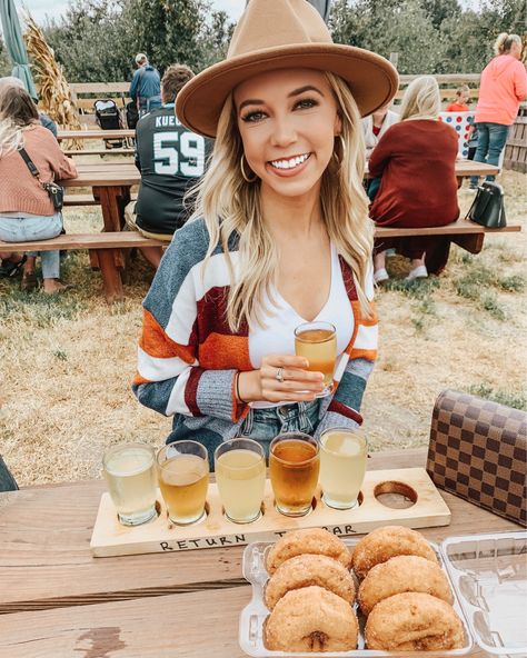 Apple Orchard Outfit Fall, Fall Orchard, Apple Orchard Outfit, Orchard Outfit, Pumpkin Patch Farm, Apple Picking Outfit, Fall Hat, Apple Cider Donuts, Cold Weather Gear