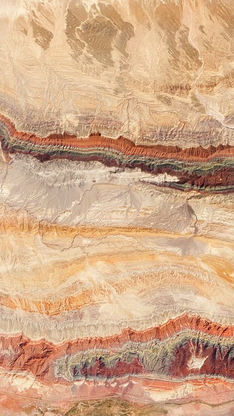 Satellite Art, Earth Photo, Texture Inspiration, Satellite Image, Watercolor Abstract, Color Inspo, Abstract Photography, Aerial Photography, Patterns In Nature