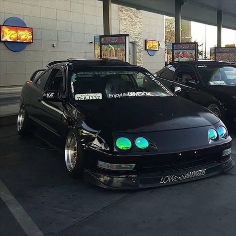 #Honda #Acura #Integra #Modified #Slammed #Stance #Camber #Fitment #OilSlickHeadlights Acura Integra Modified, Acura Integra Type R, Honda Integra, Integra Type R, Acura Cars, Slammed Cars, Best Jdm Cars, Acura Integra, Honda Cars