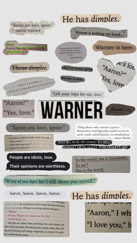 Shatter Me Warner, Shatter Me Quotes, The Office Show, Shatter Me Series, Aaron Warner, Shatter Me, Book People, Book Talk, I Series