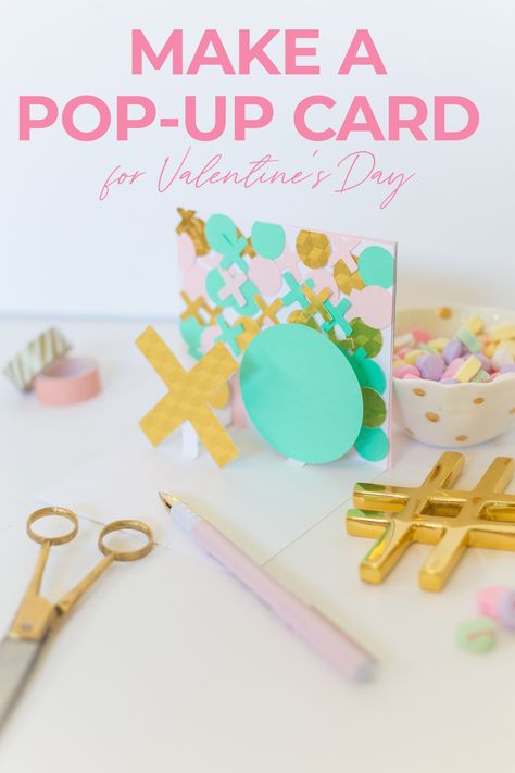 Hey, sweetheart! Make these charming pop up Valentine cards for your gals, pals, and true loves. They're simple to make and totally unique - a paper craft for beginners through advanced makers. Click for the DIY tutorial. Pop Up Valentine Cards, Simple Paper Craft, Craft For Beginners, Valentine's Day Party, Valentine's Day Diy, Valentine Day Crafts, Easy Paper Crafts, Party Activities, Valentines Day Party