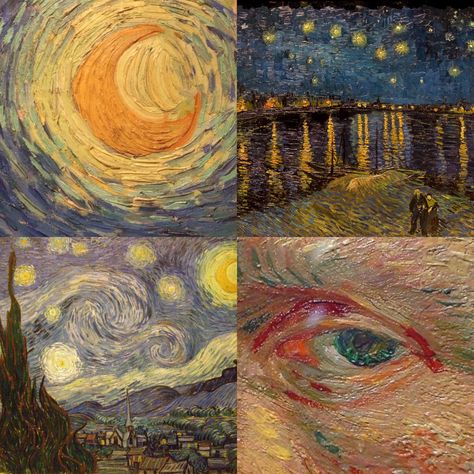 Art Vincent Van Gogh, فنسنت فان جوخ, Rennaissance Art, Arte Van Gogh, The Starry Night, Van Gogh Paintings, Van Gogh Art, Starry Night Van Gogh, Pinturas Disney