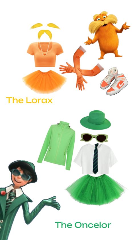 Halloween costumes character ideas Female Onceler Costume, Female Onceler, Tv Show Character Costumes, Onceler Costume, Pixar Costume, Show Character, Bestie Stuff, Pretty Halloween Costumes, Pretty Halloween