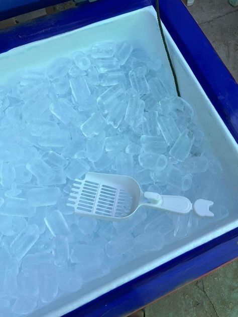 Ice Eater, Ice Aesthetic, Types Of Ice, Ice Chips, Cheer Pics, Eating Ice, Snacks To Make, Birthday Gift Baskets, Ice Bag