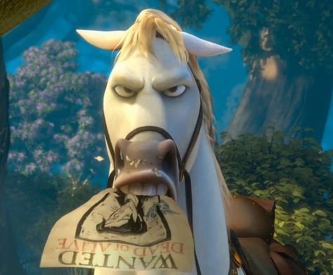 @Audrey Mehl - We saw Tangled for the first time last night. Maximus is so funny! Maximus Tangled, Disney Horses, Tangled 2010, Disney Pixar Movies, Disney Animals, Best Disney Movies, Pixar Movies, Disney Tangled, Disney Kids