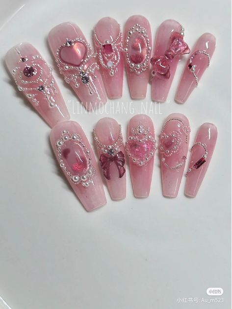 How To Make Fake Nails Look Real, Finger Biting, Blush Nail, Fake Nails Designs, Creative Nail Art, Beauty Nails Design, Us Fashion, Girly Acrylic Nails, Blush Nails