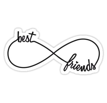 Best friends forever with infinity sign, never ending friendship, design for couple t-shirts, bff shirt, • Also buy this artwork on stickers, apparel, home decor, and more. Cute Best Friend Drawings, Dr Tattoo, Best Friend Sketches, Forever Sticker, Friends Sketch, Best Friend Wallpaper, Best Friend Drawings, Bff Drawings, Bff Tattoos