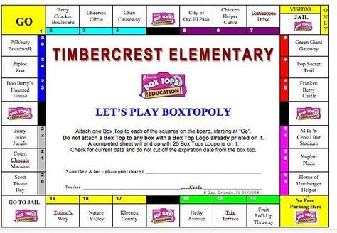 Box Tops for Education collection sheets from the PTO Today File Exchange. Box Tops For Education Ideas, Box Tops Contest, Pto Events, Pta Board, Pto Board, Pto Today, Pta Fundraising, Pta Ideas, Pto Ideas