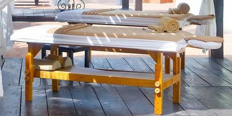 6. How To Build A Stationary Massage Table Diy Massage Table How To Make, Diy Massage Table, Fabrication Table, Valences For Windows, Diy Massage, Jigsaw Table, Build A Table, Massage Business, Massage Tables