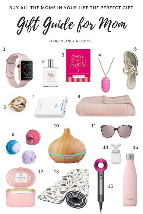 If you're looking for amazing gifts for the mom in your life this holiday season, check out this gift guide for some Christmas gift ideas, and shower your mom with all the things she truly wants.  Written by a mom of three!  https://www.arinsolangeathome.com #christmasgiftguide #momchristmasgift #christmasgift Gifts For Mom Christmas, Easy Birthday Gifts, Mother Christmas, Diy Gifts For Mom, Expensive Gifts, Best Gifts For Mom, Mom Christmas, Diy Crafts For Gifts, Christmas Mom