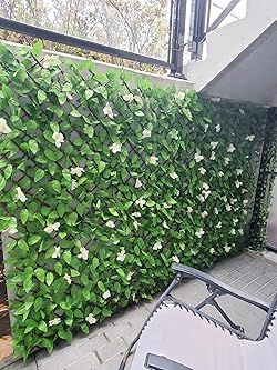 DOEWORKS Expandable Fence Privacy Screen for Balcony Patio Outdoor, Faux Ivy Fencing Panel for Backdrop Garden Backyard Home Decorations - 2PACK : Amazon.ca: Patio, Lawn & Garden Fence Privacy Screen, Fence Privacy, Balcony Patio, Garden Backyard, Patio Outdoor, Backdrop Decorations, Privacy Screen, Home Decorations, Fencing