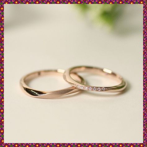 [AffiliateLink] 73 Perfect Wedding Ring Couple Marriage Tips You Have To See #weddingringcouplemarriage Durable Wedding Rings, Wedding Ring Couple Marriage, Wedding Ring Couple, Wedding Rings Sets His And Hers, خواتم خطوبة, Unusual Wedding Rings, Couple Ring Design, Couple Marriage, Ring Couple