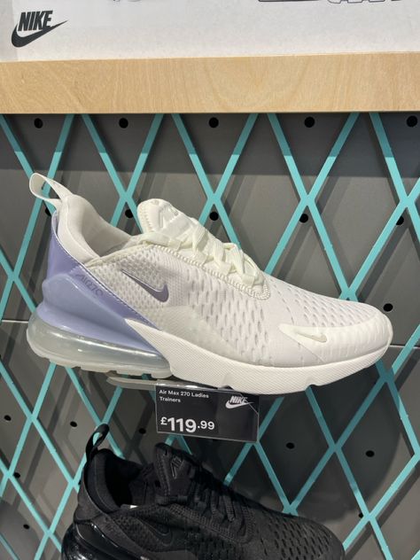 Nike Air Max 270 Lilac, Airmax 270s Outfit, 270s Outfit, Nike 270 Women, Airmax 270s, Cute Jordans, Nike Airmax 270, Nike 270, Sports Outfit